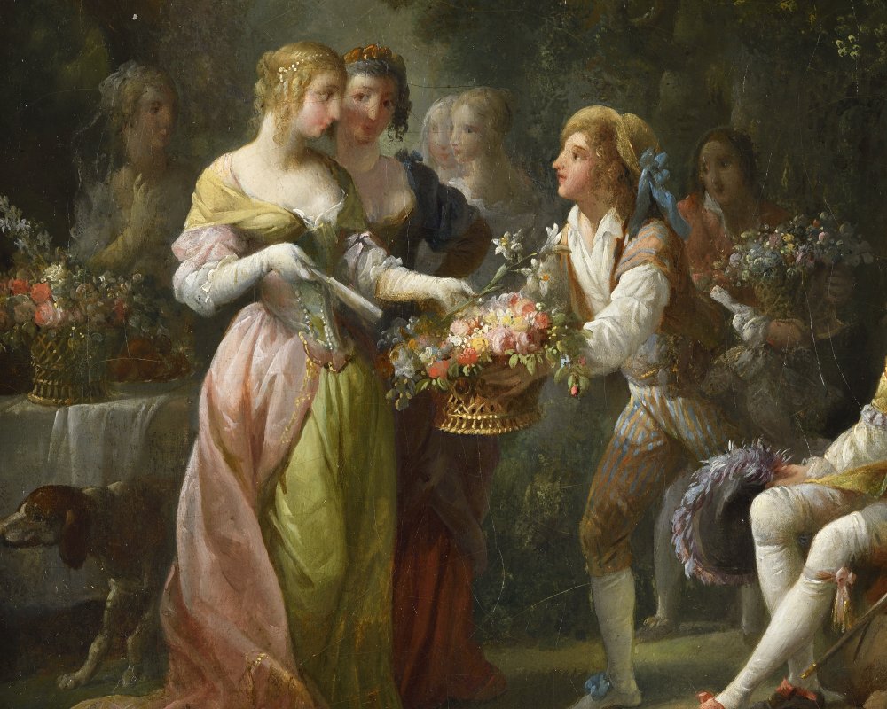 Louis XIV fait sa première déclaration d’Amour à Mademoiselle de La Vallière&nbsp;(…)