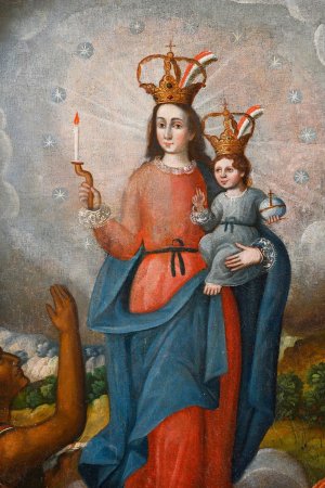 L'apparition de la Vierge de Caïma
