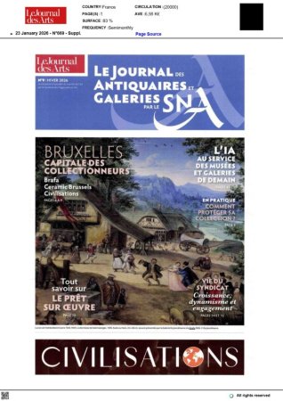 L'offre équilibrée et élargie de la Brafa 2026