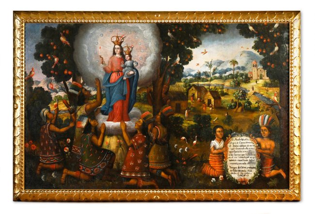 L'apparition de la Vierge de Caïma