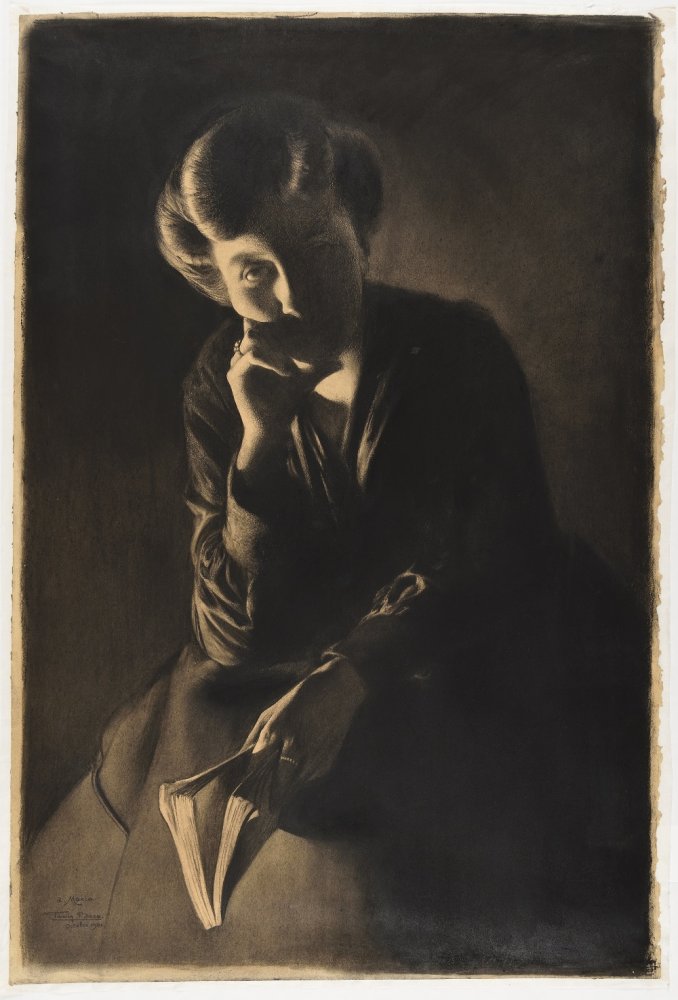 Maria Nélis, future épouse de l’artiste