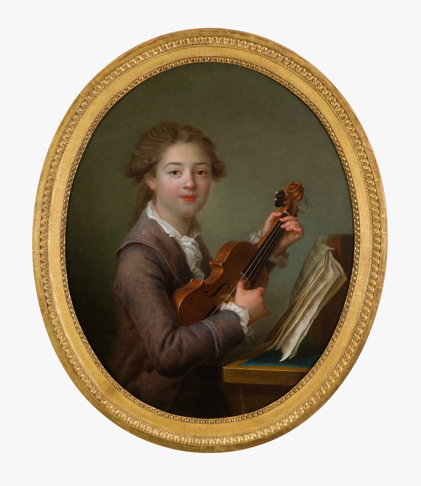 Portrait of a Young Violonist